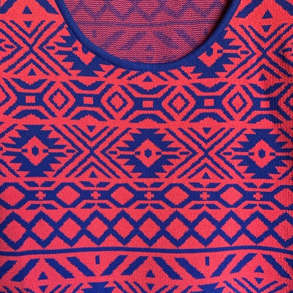 Anthropologie Skies Are Blue women’s blue tank dress size Large Petite boho - Picture 6 of 13